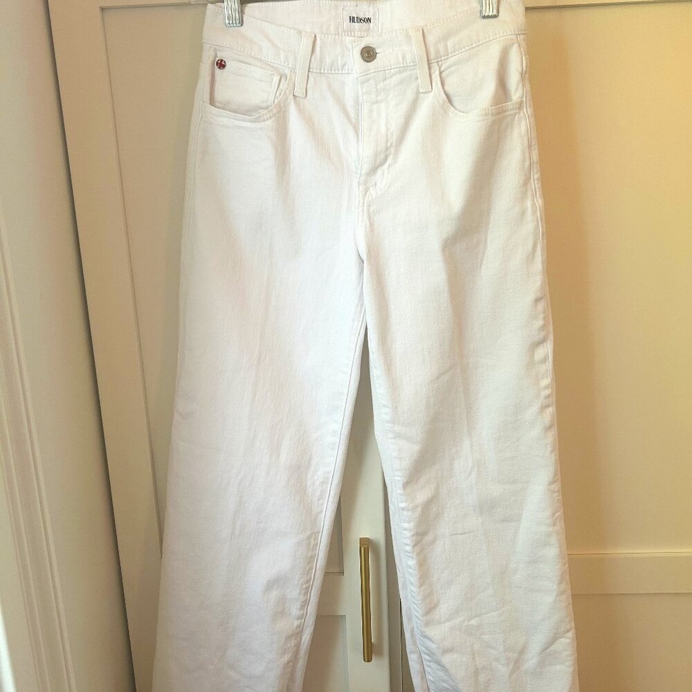 Hudson Rosalie High Rise Wide-leg Jeans sz 25